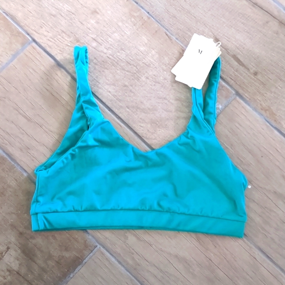 TEAL San Lorenzo bikini top